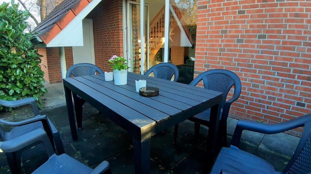 Idyllisches Ferienhaus Naehe Meyer Werft Papenburg Esterno foto