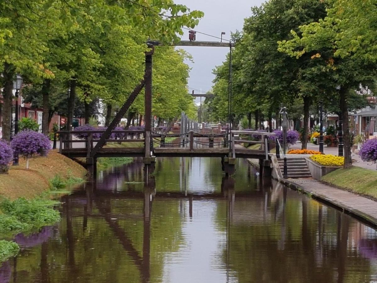 Idyllisches Ferienhaus Naehe Meyer Werft Papenburg Esterno foto